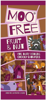 Moo Free Everyday Bar - Fruit & Nut 80g (Pack of 12)