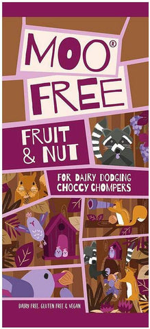 Moo Free Everyday Bar - Fruit & Nut 80g (Pack of 12)