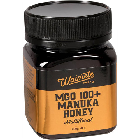 Waimete Honey Manuka Honey MGO 100+ Multifloral 250g
