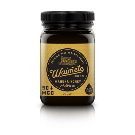 Waimete Honey Manuka Honey MGO 50+ Multifloral 500g