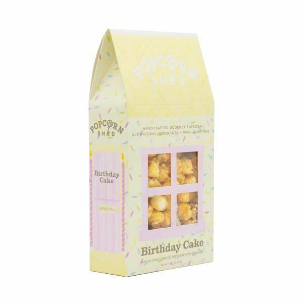 Popcorn Shed Ltd Birthday Popcorn Shed 80g (Pack of 10)