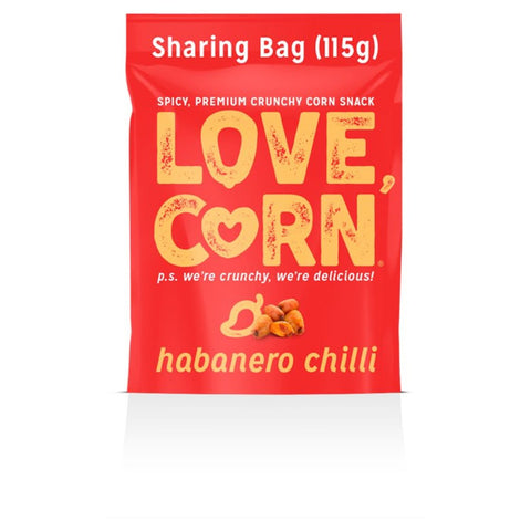 Love Corn Habanero 115g (Pack of 6)
