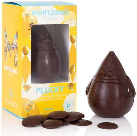Montezuma'S Chocolate Plucky Dark Chick 100g