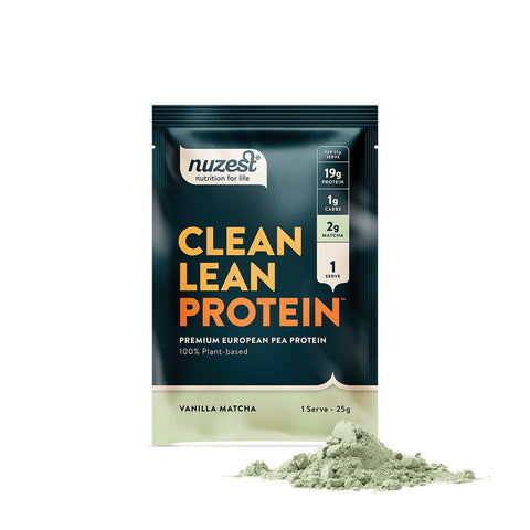 Nuzest Clean Lean Protein Individual Sachet Vanilla Matcha 25g