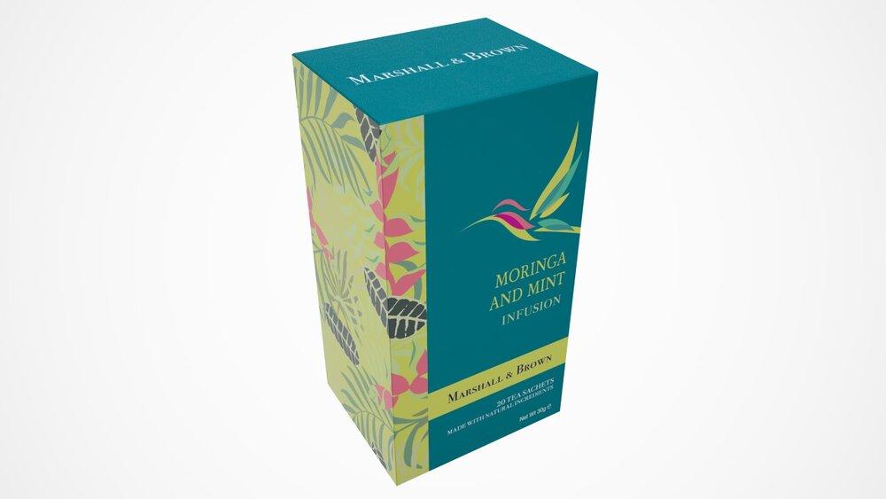 Marshall & Brown Moringa & Peppermint Infusion 24 (Pack of 12)