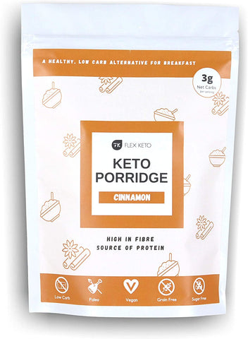 Flex Keto Cinnamon Keto Porridge 250g (Pack of 12)
