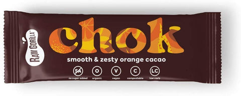 Raw Gorilla Smooth & Zesty Orange Cacao 35g (Pack of 10)