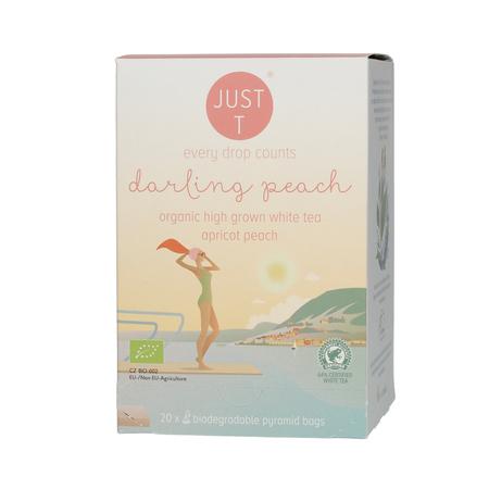 Just T Darling Peach Organic 20bags