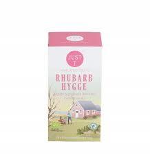 Just T Rhubarb Hygge Organic 20bags