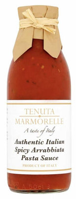 Tenuta Marmorelle Pasta Sauce Spicy Arrabita 500g (Pack of 6)