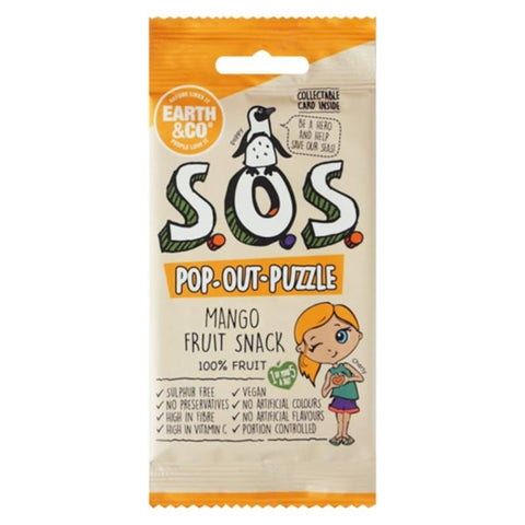 Earth & Co Sos SOS Mango 5 Pack Pop Out Puzzle 5 (Pack of 4)