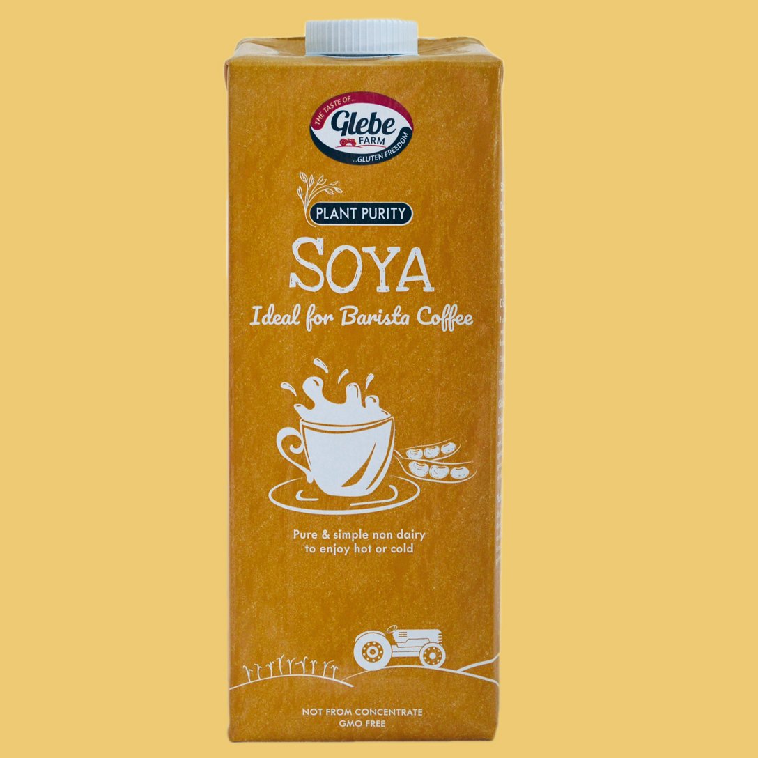 Glebe Farm Soya Drink 1ltr (Pack of 6)