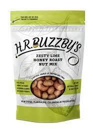 Hr Buzzby'S Zesty Lime Honey Roast Nut Mix 140g (Pack of 5)