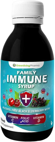 Greenliving Pharma Family Immune Syrup 150ml
