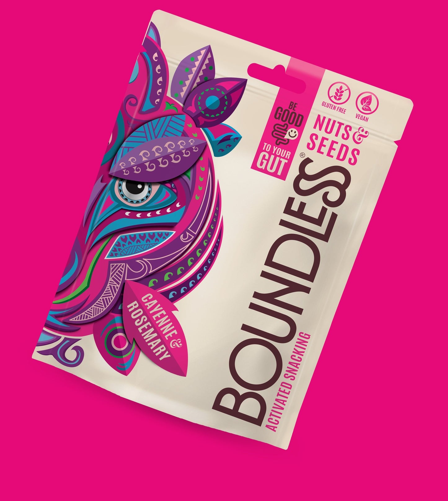 Boundless Cayenne & Rosemary Activated Nuts & Seeds 90g