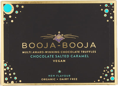 Booja Booja - Vegan Gluten Fre Organic Chocolate Salted Caramel Truffles 92g