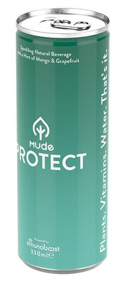 Mude Mude Protect - With A Hint Of Mango & Grapefruit 330ml (Pack of 12)