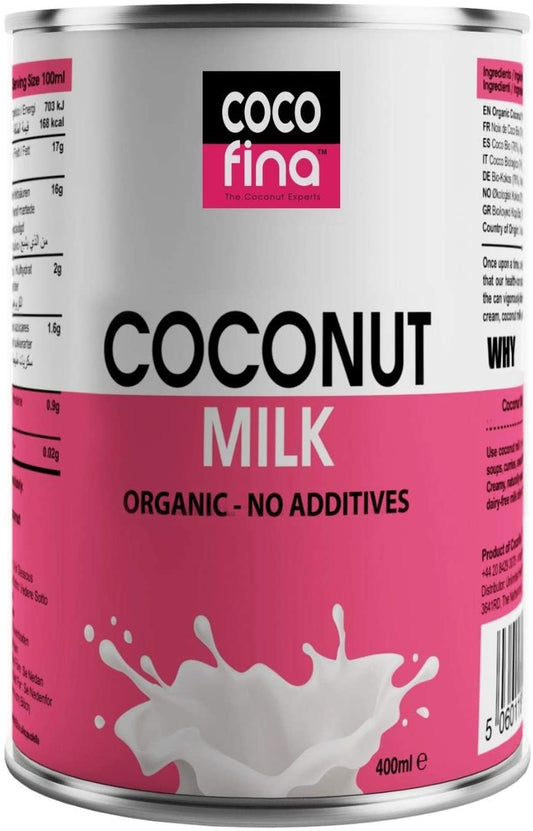Cocofina Organic Coconut Milk 400ml
