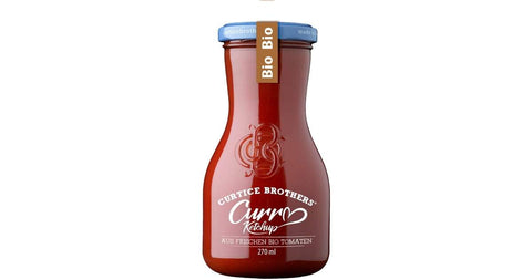 Curtice Brothers Organic Curry Ketchup 270ml (Pack of 12)