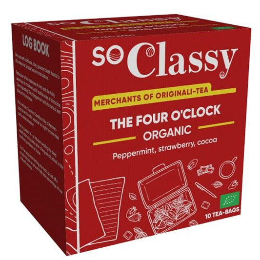 So Classy Organic The Four O'Clock Teabags 10bags
