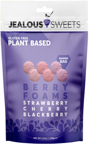 Jealous Sweets Berry Foams - Share Bag 125g (Pack of 7)