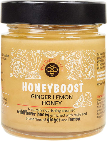 The Honey Lovers HoneyBoost Ginger & Lemon Honey 250g