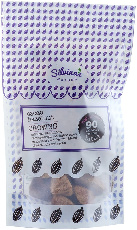 London Apron Dark Chocolate Vegan Meringues-Retail Boxes 75g (Pack of 12)