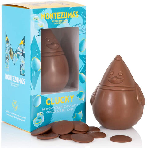 Montezuma'S Chocolate Milk Chocolate Solid Chicks 90g (Pack of 10)