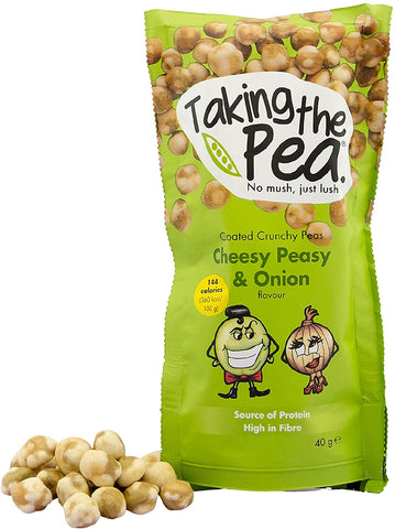 Taking The Pea Cheesy & Onion 25g (Pack of 12)