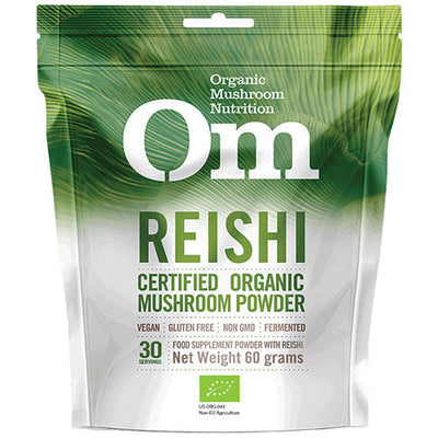 Om Mushrooms Organic Mushroom Reishi 60g (Pack of 12)