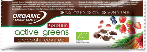 Organic Foodbars Organic Active Green Protein Box 75g (Pack of 12)