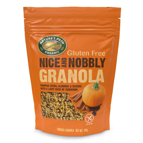Natures Path Organic GF Granola - Pumpkin Seed Raisin & Almond 300g