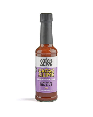 Eaten Alive Cacao and Lime Fermented Hot Sauce 150ml (Pack of 12)