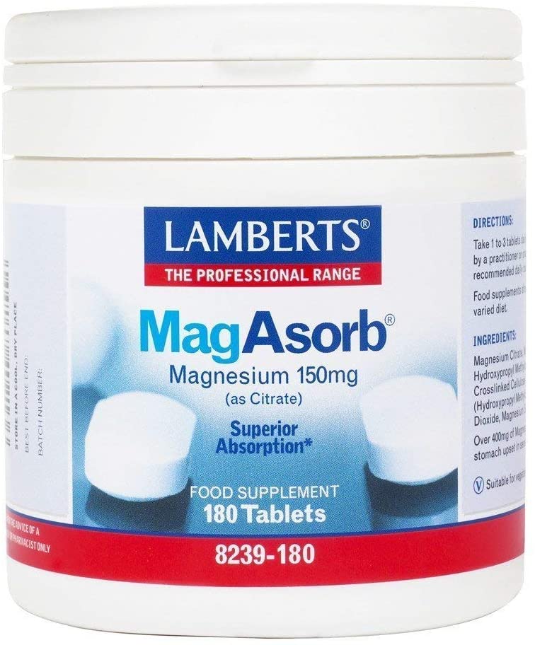 Lamberts MagAsorb - 180 Tabs