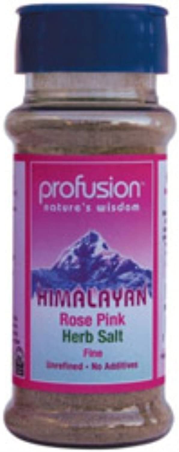 Profusion Rose Pink Herbal Fine Salt - Table Shaker 100g