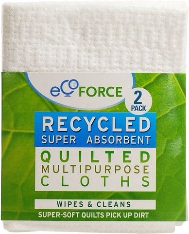 Ecoforce Recycled Multi Purpose Quilted Cloths (2 in a pack)