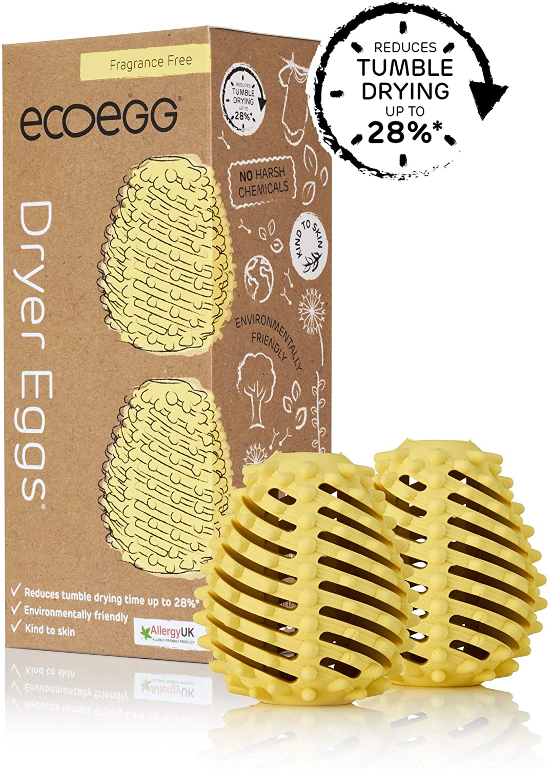 EcoEgg Dryer Egg - Fragrance Free