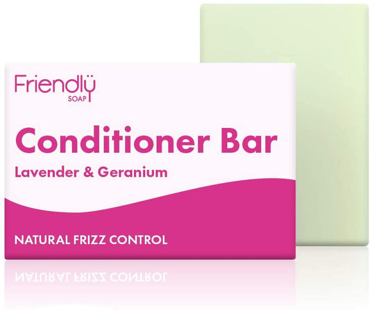 Friendly Soap Lavender & Geranium Conditioner Bar