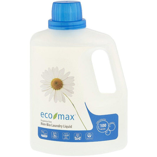 Eco-Max Laundry Detergent 100 Wash - Fragrance Free 3Ltr
