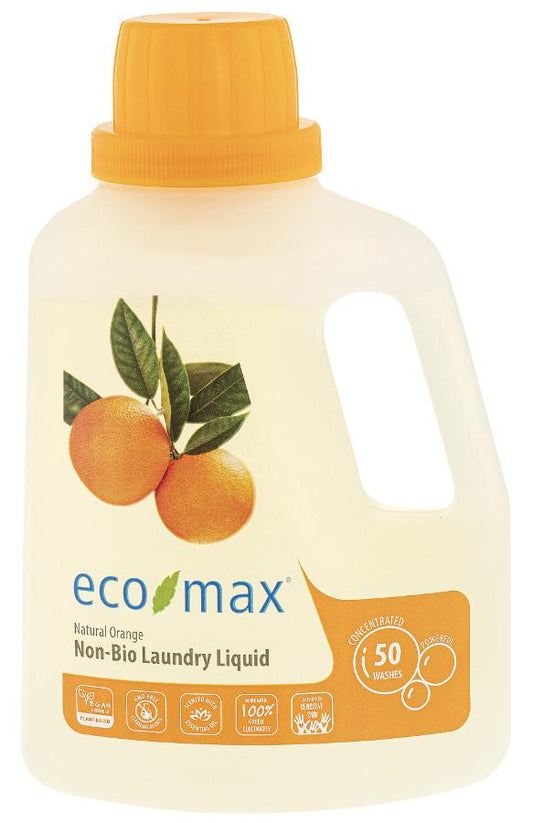 Eco-Max Laundry Detergent 50 Wash - Orange 1.5Ltr