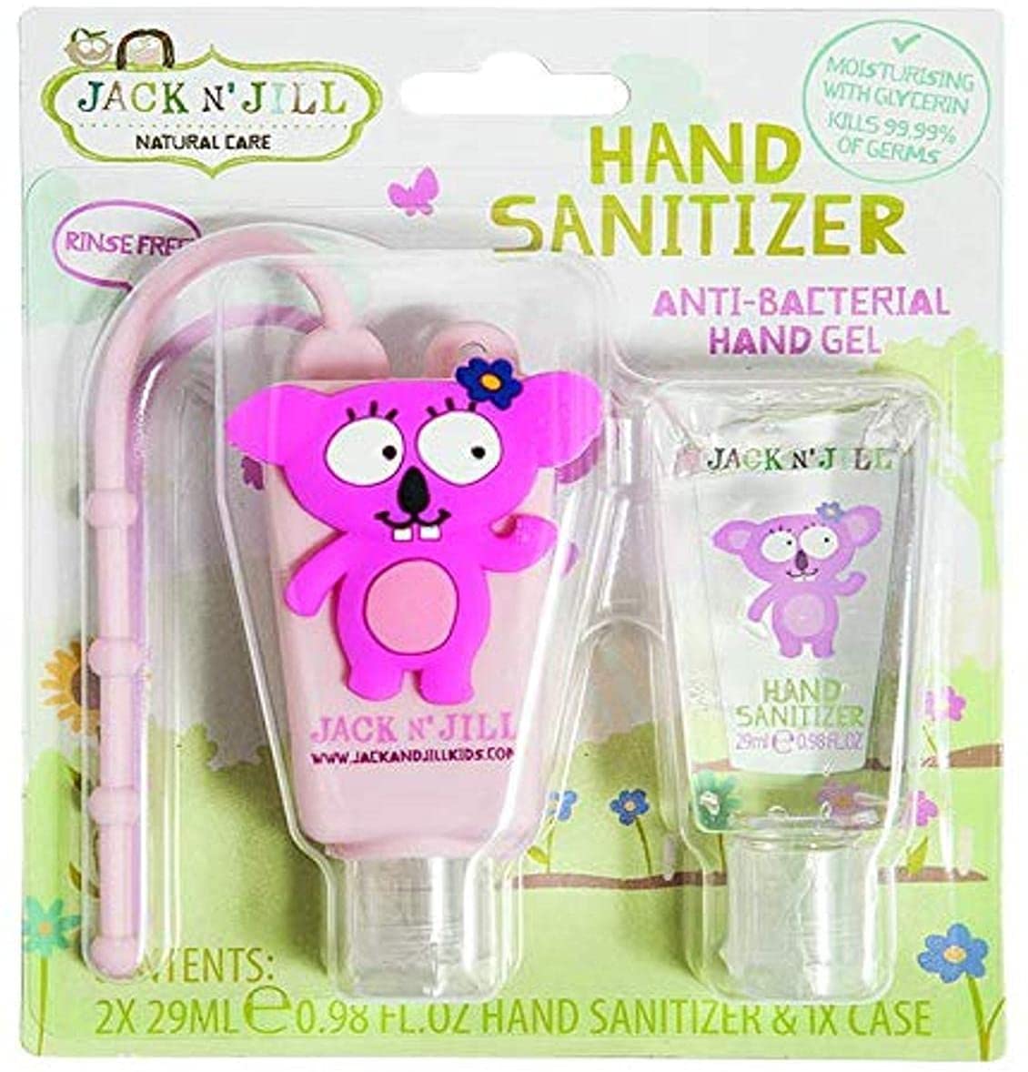 Jack N Jill Hand Sanitiser - Koala (2x29ml)