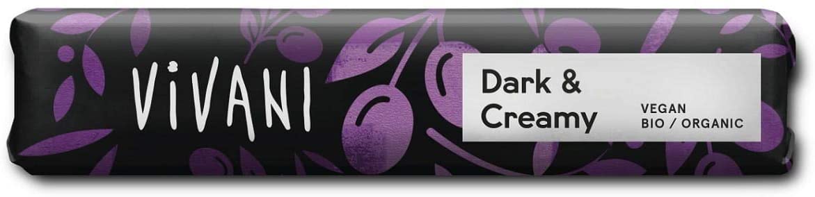 Vivani Dark & Creamy Bar 35g (Pack of 18)