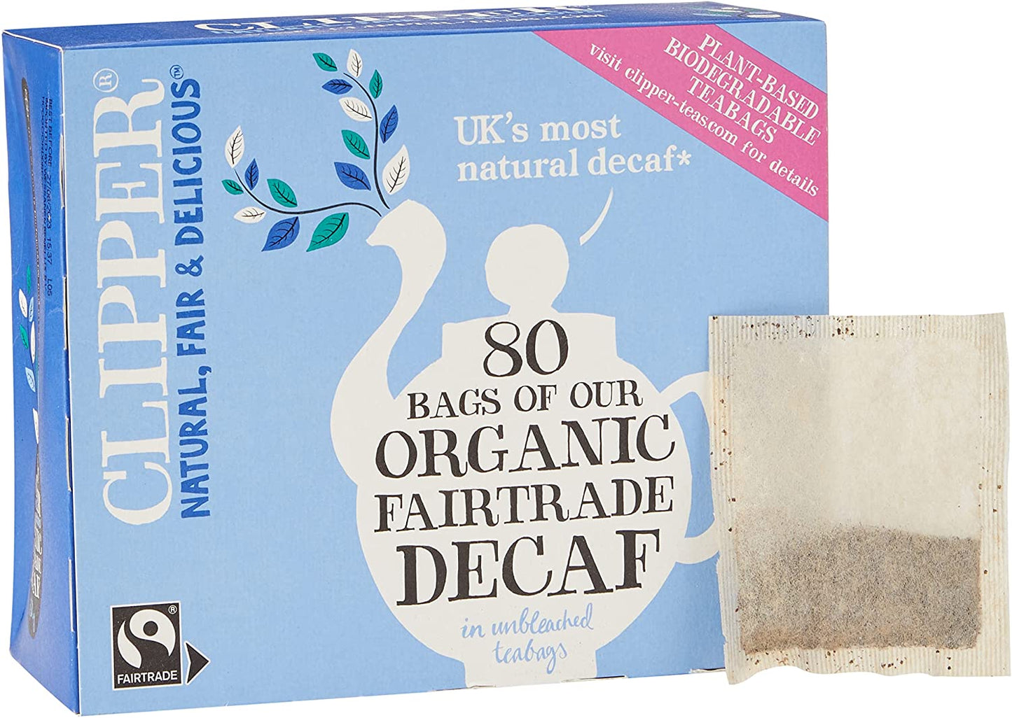Clipper Decaf FTO 80 Bags