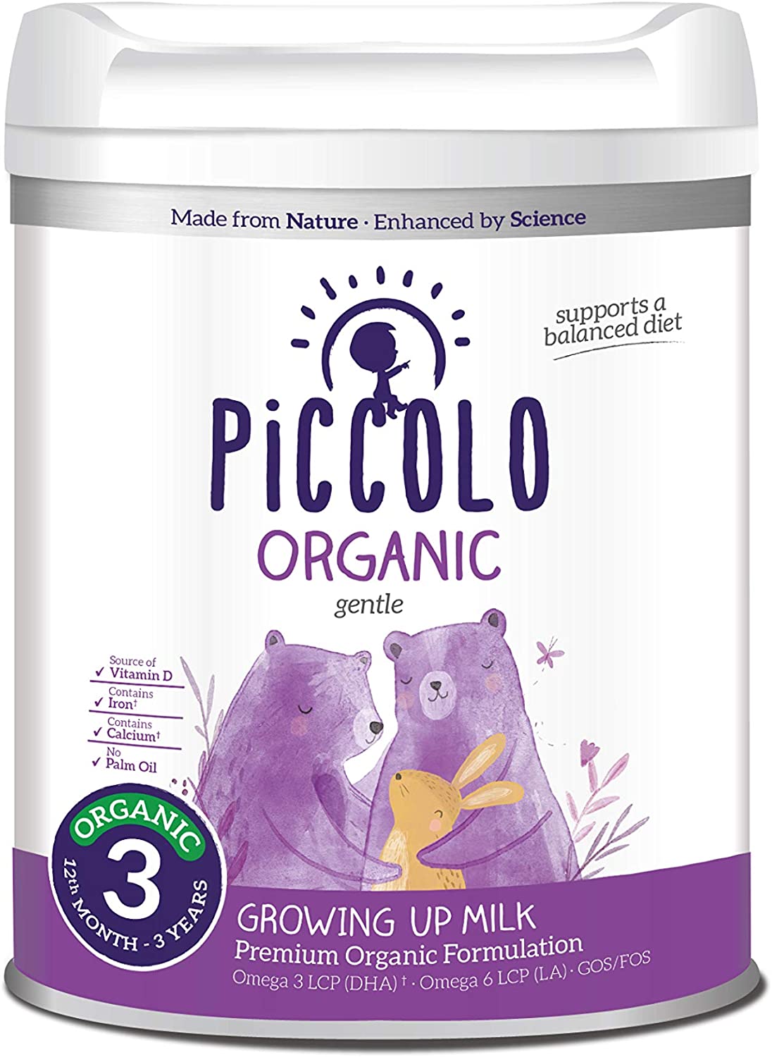Piccolo,Organic Follow On Milk - Stage 3 800g