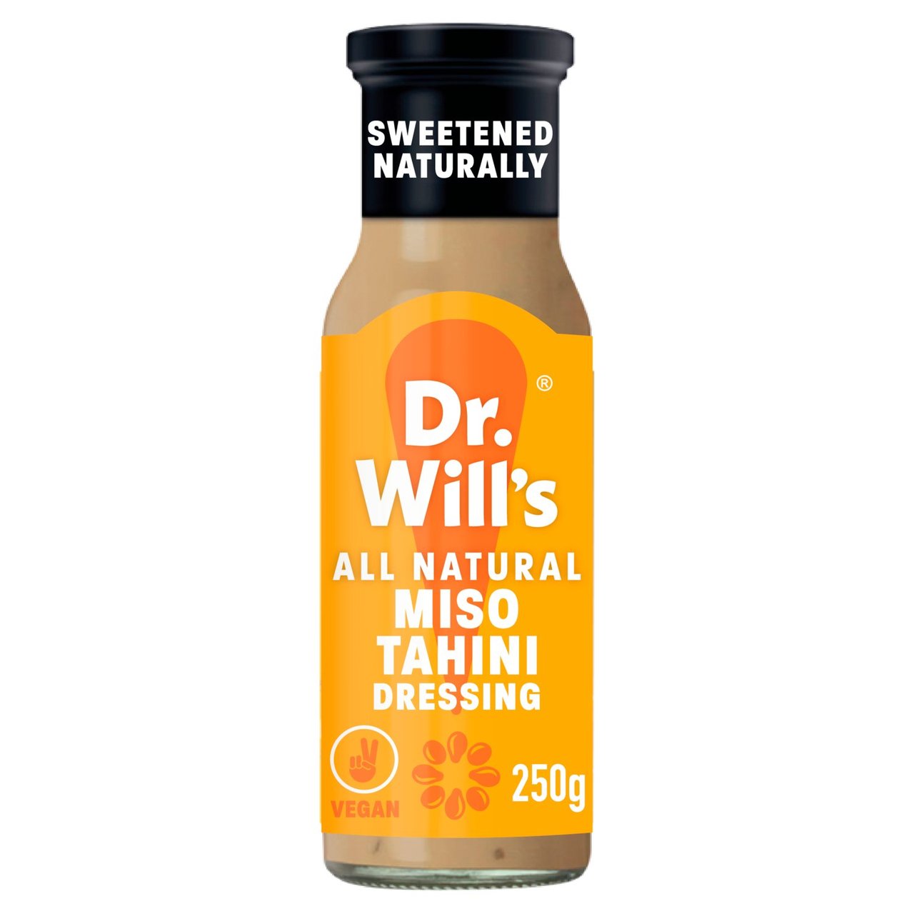 Dr Wills Miso Tahini Dressing & Dip sauce 250g (Pack of 6)