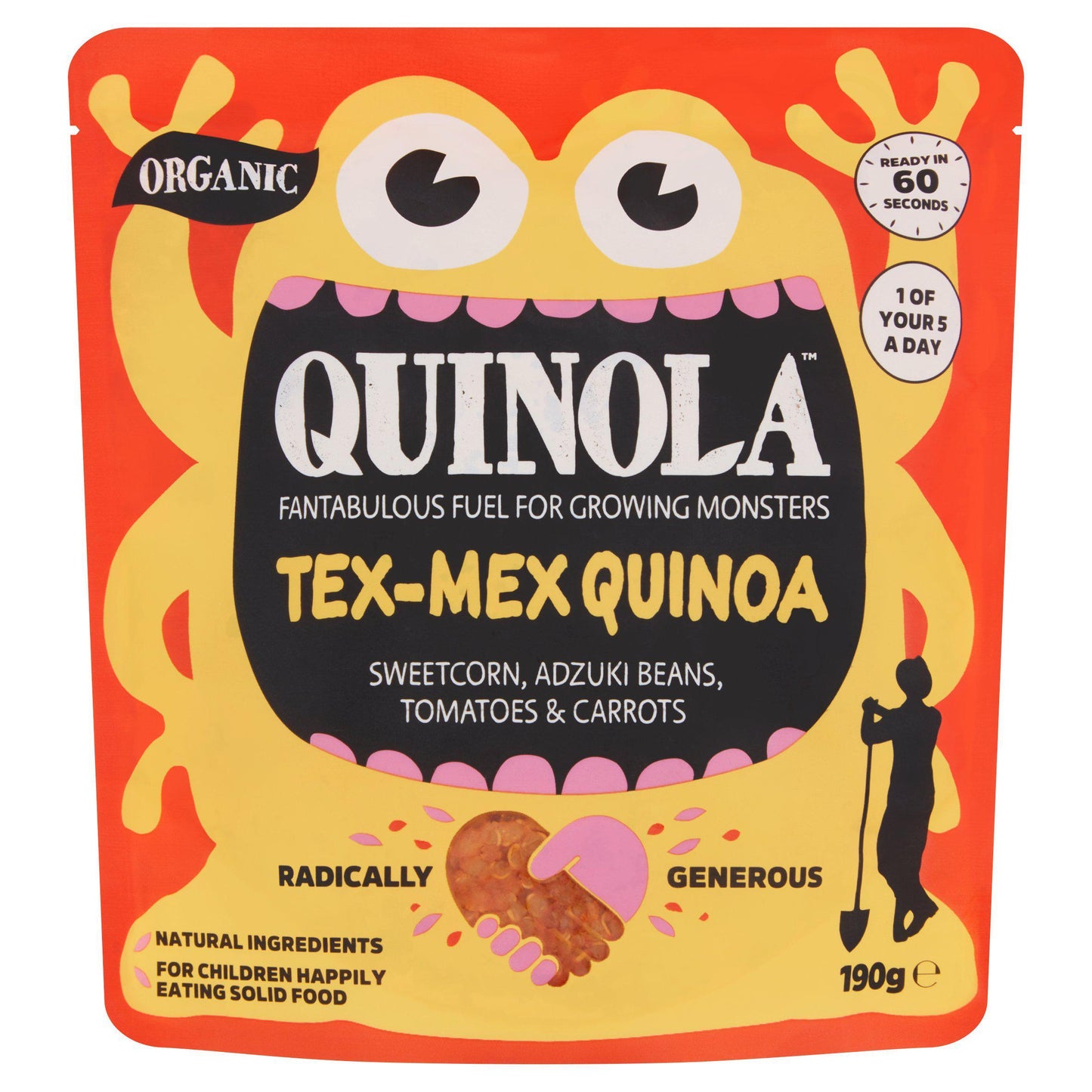 Quinola Organic Kids Tex Mex 190g