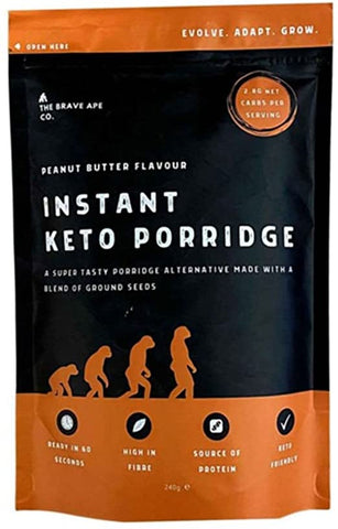 Brave Ape Co Peanut Butter Keto Porridge 240g