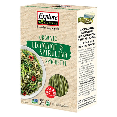 Explore Cuisine Organic Edamame & Spirulina Spaghetti 200g