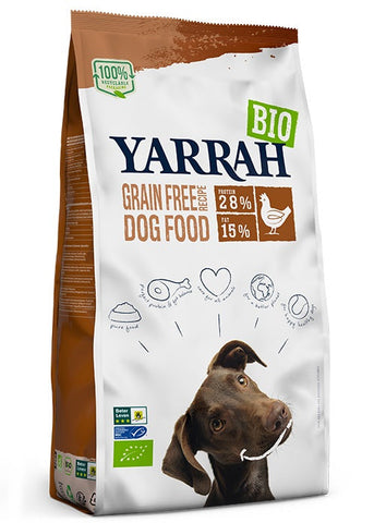 Yarrah  Organic Grain Free Dry Dog Food 2Kg