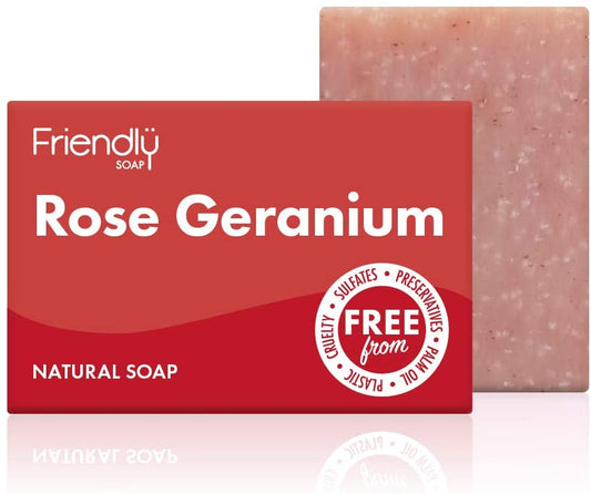 Friendly Soap Rose Geranium Soap Bar